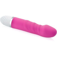 SILIKONOVÝ VIBRÁTOR G-SPOT S VROUBKY – 79307721 - 2