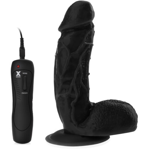 VIBRÁTOR REALISTICKÝ ŽILNATÝ PENIS DILDO S PŘÍSAVKOU - 7 FUNKCÍ - 74181824