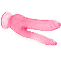 DVA POŠEVNĚ-ANÁLNÍ PENISY VELMI MĚKKÁ DILDA NA PŘÍSAVCE – 73855672 - 2