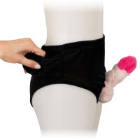 Kalhotky s plyšovým nafukovacím penisem vtipný dárek - 78361430 - 8