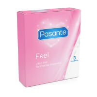 Pasante Feel tenké kondomy se zásobníkem 3 ks - 77120183 - 2