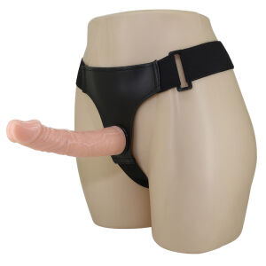 Strap-on pás s realistickým penisem pro pegging 20 cm - 75528100