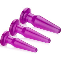 SADA 3 FIALOVÝCH ANÁLNÍCH KOLÍKŮ – WRD A06-79-170 - 2