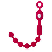 Vyhřívaný masturbátor pro muže s vibrujícím análním řetízkem - 79577087 - 2