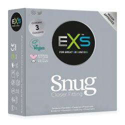 EXS SNUG CLOSER FIT kondom těsnější lepší přizpůsobení - 70501135