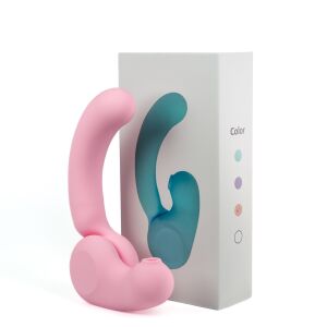 Modulární vibrátor 2v1 s funkcí sání 100 možností - 73232262