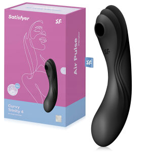 Satisfyer Curvy Trinity vibrátor pro ženy s tlakovým stimulátorem - 75637666