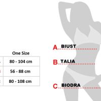 EROTICKÁ SÍŤKA KABARETKY BODYSTOCKING S MAŠLIČKAMI  - 76381625 - 7