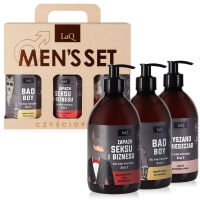 Veganská sada sprchových gelů pro muže ČISTIČBAL 3x500 ml - 70570079 - 2