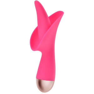 VIBRÁTOR G SPOT JAZÝČEK ORGASMOVÝ STIMULÁTOR - 10 FUNKCÍ VIBRACÍ A PULZACÍ - 77369689