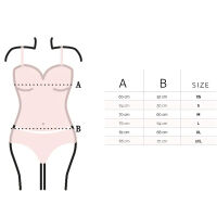 Komplet svůdná košilka + tanga Dkaren Maura - 75112059 - 3