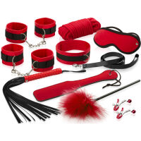Mega velká erotická sada bdsm bondage z fleecu - 78940018 - 2