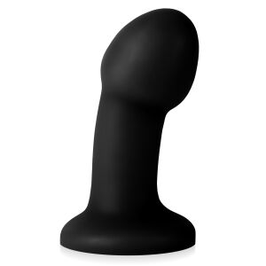 Anální kolík s přísavkou malý černý penis 11,5 cm dildo - 74880001