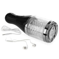ROTAČNÍ MASTURBÁTOR S JAZÝČKY ROZKOŠE 7 PROGRAMŮ ROTACE  - 72223185 - 2