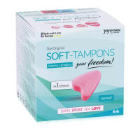 Tampóny houbičky pro použití během sexu SOFT TAMPONS 3 ks - 72014322 - 3