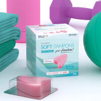 Tampóny houbičky pro použití během sexu SOFT TAMPONS 3 ks - 72014322 - 4