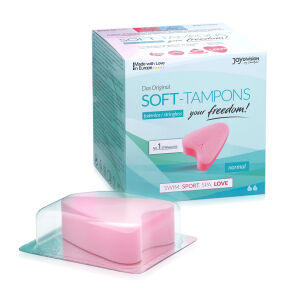 Tampóny houbičky pro použití během sexu SOFT TAMPONS 3 ks - 72014322