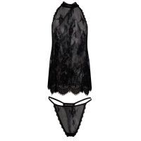 Svůdná krajková košilka + tanga Dkaren Kimberly - 70194877 - 4