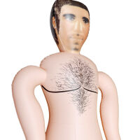 Nafukovací panna lásky Instalátor penis 20 cm - 74303475 - 4