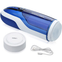 POSUVNĚ ROTAČNÍ MASTURBÁTOR - 380 POHYBŮ ZA MINUTU + SACÍ FUNKCE  - 64786435 - 3