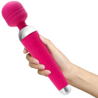 SILIKONOVÝ MASAŽÉR - VIBRÁTOR 10 PROGRAMŮ - PODSVÍCENÍ  LED - 50286566 - 3