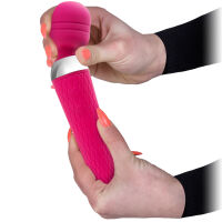 SILIKONOVÝ MASAŽÉR - VIBRÁTOR 10 PROGRAMŮ - PODSVÍCENÍ  LED - 50286566 - 4