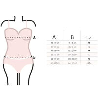 Černo-zlatá košilka se stringy Dkaren Emi - 77278839 - 4