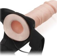 VIBRUJÍCÍ DUTÁ PROTÉZA - STRAP ON S OVLADAČEM  - LBB 022039 - 2