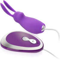 VIBRAČNÍ VAJÍČKO, ŽENSKÝ EROTICKÝ MASAŽÉR - SEX VIBRÁTOR KRÁLÍČEK  - 78460989 - 2