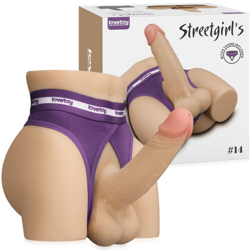 Realistická umělá vagína anální sex panenka s penisem - 78193094