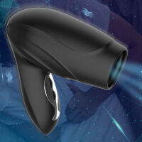 SILIKONOVÝ VIBRAČNĚ-SACÍ  MASTURBÁTOR KE STIMULACI PENISU  - 74919429 - 3