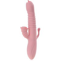 ROTAČNĚ-POSUVNÝ VIBRÁTOR NAHŘÍVANÝ DO 42°C STIMULUJÍCÍ KLITORIS, ANUS A G-BOD  - 72042902 - 3