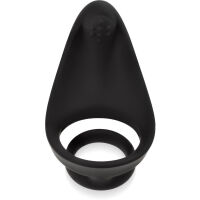 SILIKONOVÝ KROUŽEK NA PENIS A VARLATA SE STIMULÁTOREM ROZKROKU A KLITORISU  - 77576447 - 2