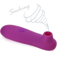 SACÍ MASAŽÉR KLITORISU - 10 FUNKCÍ - BEZDOTYKOVÝ MASTURBÁTOR PRO ŽENY FIALOVÁ BARVA- 70024726 - 2
