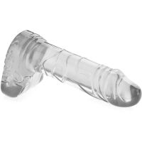 ANÁLNÍ DILDO GELOVÝ PENIS S VARLATY ANAL PLUG SEX KOLÍK - 77793259 - 2