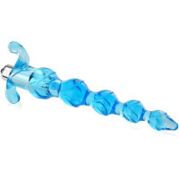 ELASTICKÁ ANÁLNÍ SONDA S VIBRACEMI  GELOVÝ KULIČKOVÝ KOLÍK ANAL PLUG - 76174175 - 2