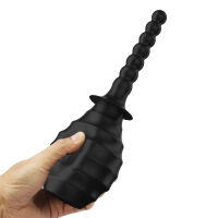 Černá hruška na klystýr irigátor pro anální sex 330 ml - 73026801 - 5