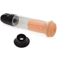 AUTOMATICKÁ PUMPA NA PENIS  + SACÍ MASTURBÁTOR UMĚLÁ VAGÍNA 2v1 - 77077840 - 3