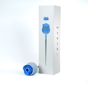 Elegantní sací stimulátor ve tvaru růže se 100 funkcemi - 71299283