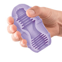 Elastický gelový masturbátor s pruhy pro muže 9 cm - 77700254 - 3