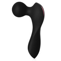 Černý mini masér pro ženy wand 10 vibračních možností - 77885483 - 7