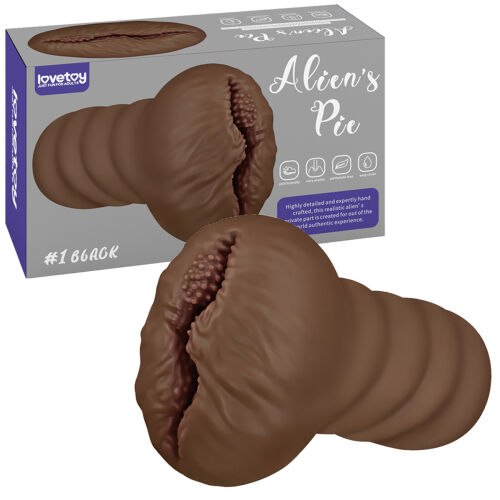 Alien's Pie hnědá umělá vagína masturbátor pro muže - 74644456