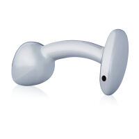 Ocelový ohnutý anální kolík 3,2 cm v průměru - 75809358 - 2