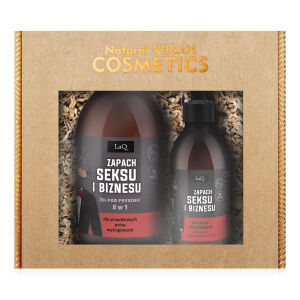 Vůně sexu a podnikání - sada pro muže sprchový gel a balzám - 74762308