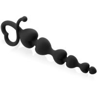 ŘETÍZEK STIMULUJÍCÍ ANÁL I VAGÍNU S KORÁLKY VE TVARU SRDCE - 58112366 - 2