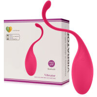 SILIKONOVÉ VAJÍČKO OVLÁDANÉ APLIKACÍ VIBRAČNÍ VAJÍČKO - 71479913 - 4