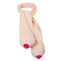 Šála s prsy vtipný gadget na dárek - 79210029 - 4