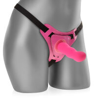 Umělý penis strap-on s odnímatelným dildem 12 cm G-spot - 71719230 - 3