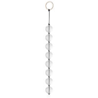 SKLENĚNÉ ANÁLNÍ KULIČKY PR. 1,9 CM - KORÁLKY DO ANÁLU NA ŠŇŮRCE – 72367351 - 2
