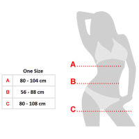 PODPRSENKA A TANGA S PÁSKY KRAJKOVÝ KOMPLET PRÁDLA  – 75607430 - 4